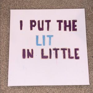 Big/Little Sorority Canvas